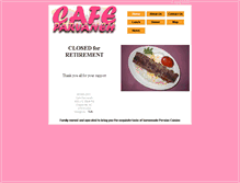 Tablet Screenshot of cafep.com